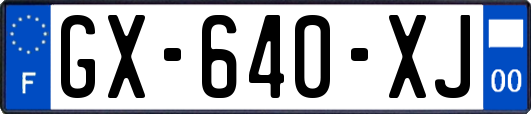 GX-640-XJ
