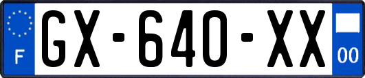 GX-640-XX