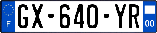 GX-640-YR