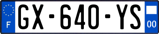 GX-640-YS