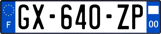 GX-640-ZP