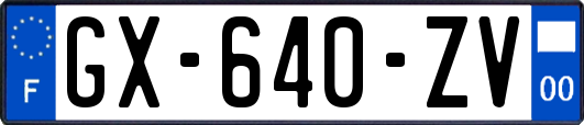 GX-640-ZV