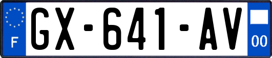 GX-641-AV