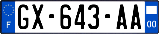 GX-643-AA