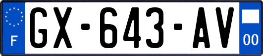 GX-643-AV
