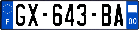 GX-643-BA