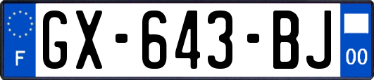GX-643-BJ