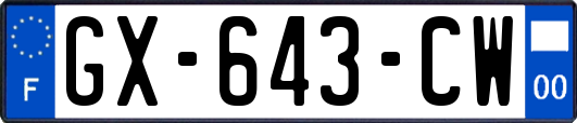 GX-643-CW