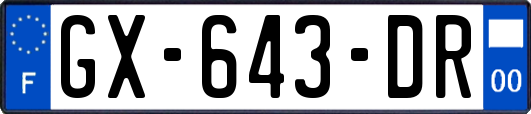 GX-643-DR