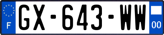 GX-643-WW