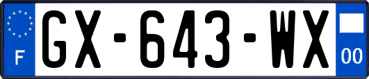 GX-643-WX