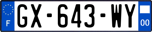 GX-643-WY