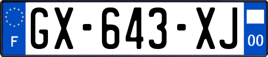 GX-643-XJ