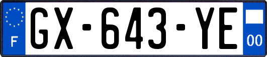 GX-643-YE