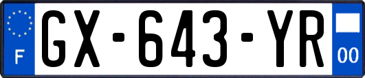 GX-643-YR