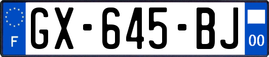 GX-645-BJ