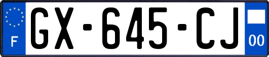 GX-645-CJ