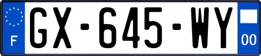 GX-645-WY