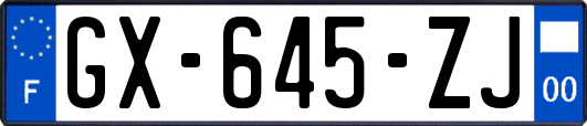 GX-645-ZJ
