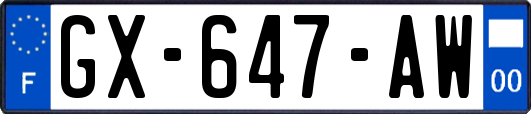 GX-647-AW