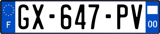 GX-647-PV
