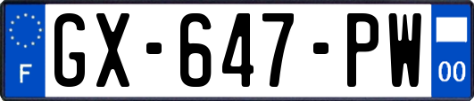 GX-647-PW