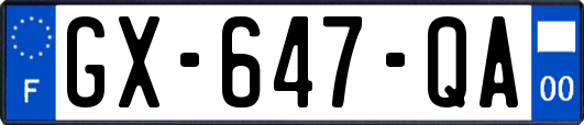 GX-647-QA