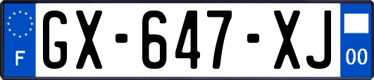 GX-647-XJ