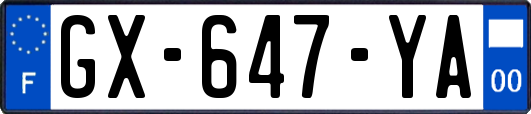 GX-647-YA