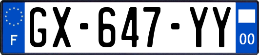 GX-647-YY