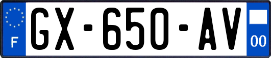 GX-650-AV