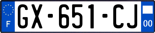 GX-651-CJ