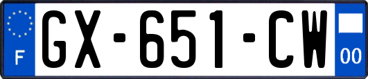 GX-651-CW