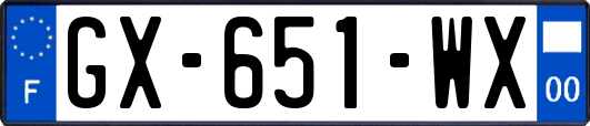 GX-651-WX