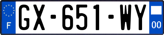 GX-651-WY