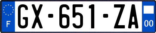 GX-651-ZA