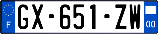 GX-651-ZW