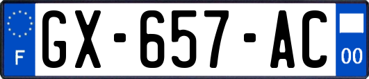 GX-657-AC