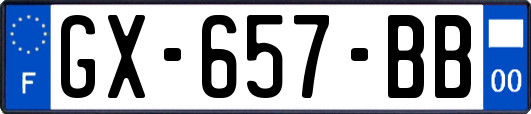 GX-657-BB