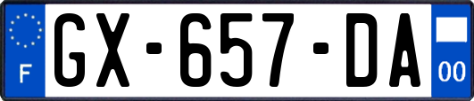GX-657-DA