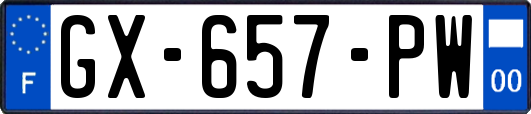 GX-657-PW
