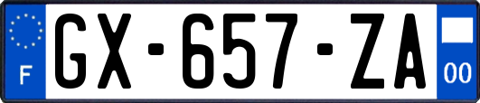 GX-657-ZA