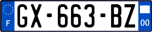 GX-663-BZ
