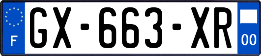GX-663-XR