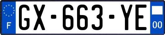 GX-663-YE