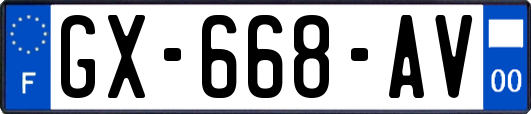 GX-668-AV