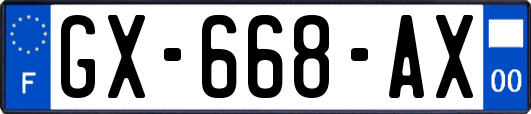 GX-668-AX