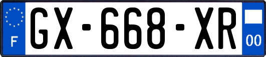 GX-668-XR