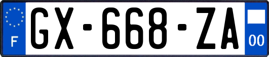 GX-668-ZA