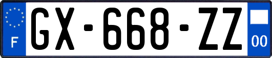 GX-668-ZZ
